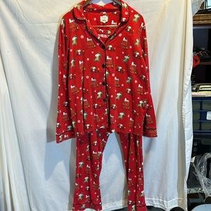 Snoppy BedHead pajama set